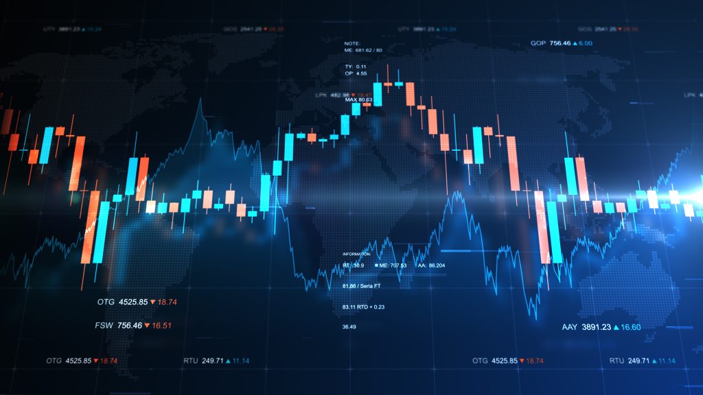 gráfico para trader