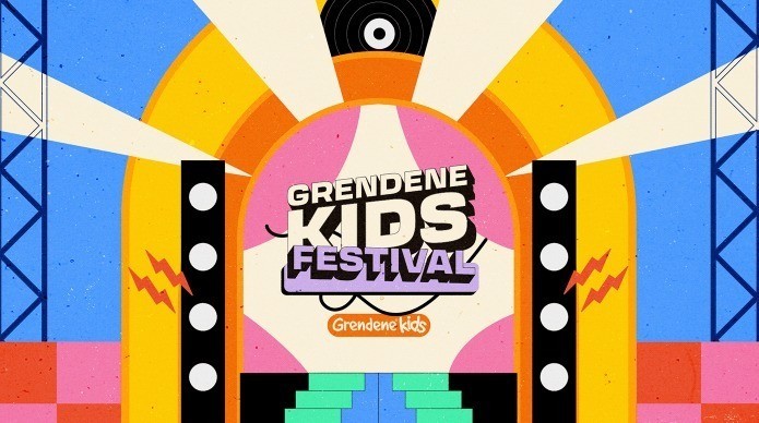 Peça gráfica de Keyvisual da Grendene Kids Festival 